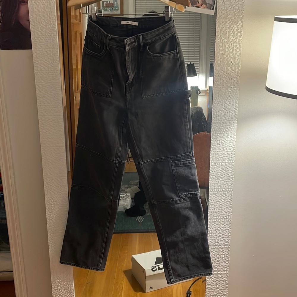 PacSun straight leg cargo jeans